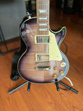 Gibson 2015 Les Paul Traditional in Placid Purple Body